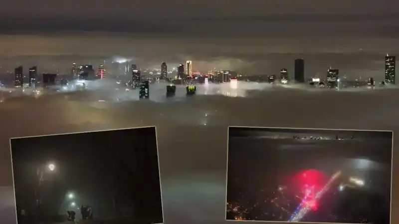 İstanbul'un Görsel Şöleni: Sisler İçinde Kaybolan Şehir Manzaraları