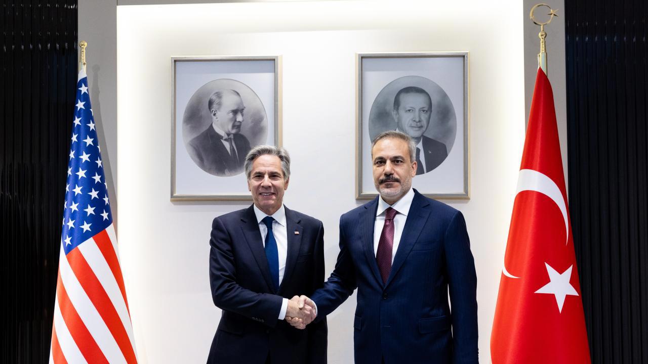 Bakan Fidan ve ABD Dışişleri Bakanı Blinken'den önemli görüşme