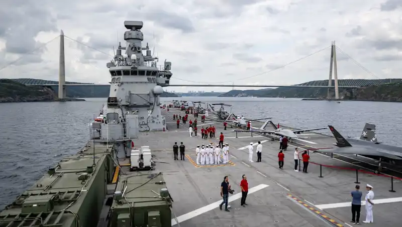 TCG Anadolu: Sarayburnu'ndan Ayrılış ve Yeni Misyonu
