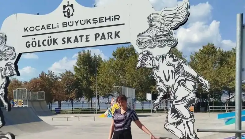Kocaeli’de Kaykay Parkına İtalyan Şampiyondan Anlamlı İsim Verildi