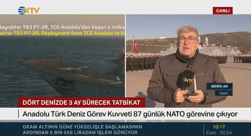 Anadolu Türk Deniz Görev Kuvveti 87 Günlük NATO Misyonuna Hazır!