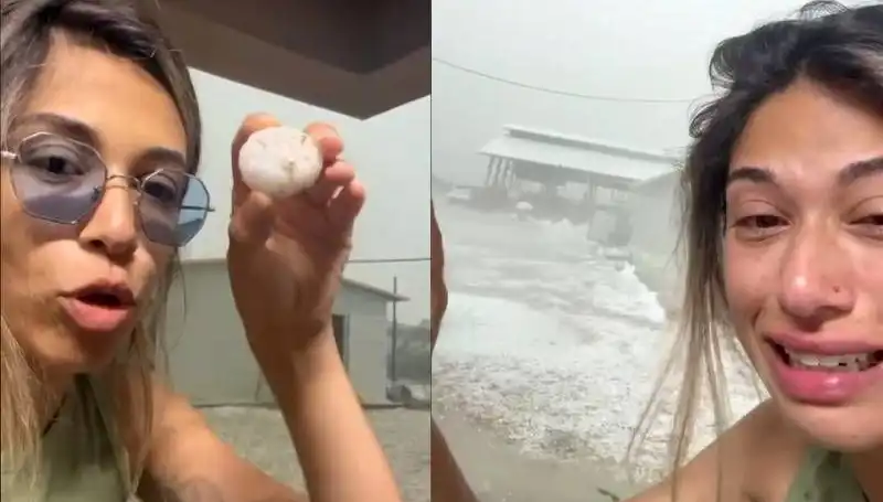 Antalya'da 45 Dakikada Dolu Felaketi! Gözyaşlarıyla Anlattı