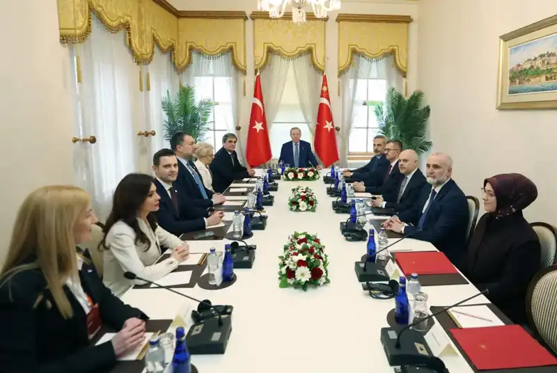 Cumhurbaşkanı Erdoğan, Balkan Ülkeleri Dışişleri Bakanlarıyla Önemli Görüşmeler Yaptı