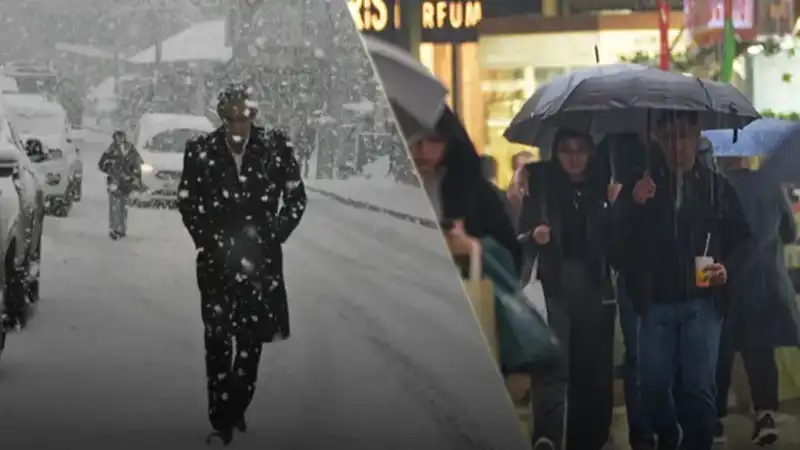 Türkiye'yi Saracak 3 Gün Sürecek Yağışlı Hava Beklentisi